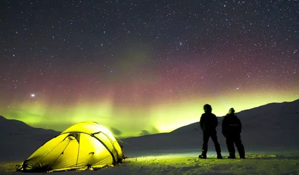 Winter Camping With A Group