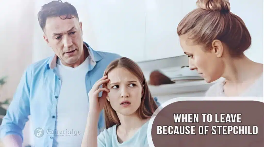 when to leave because of stepchild