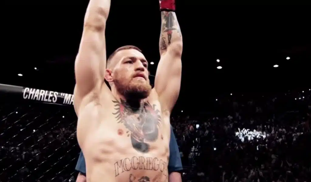 Conor McGregor at NBA Finals