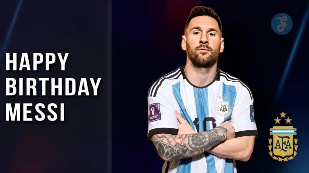 Happy 37th Birthday Lionel Messi