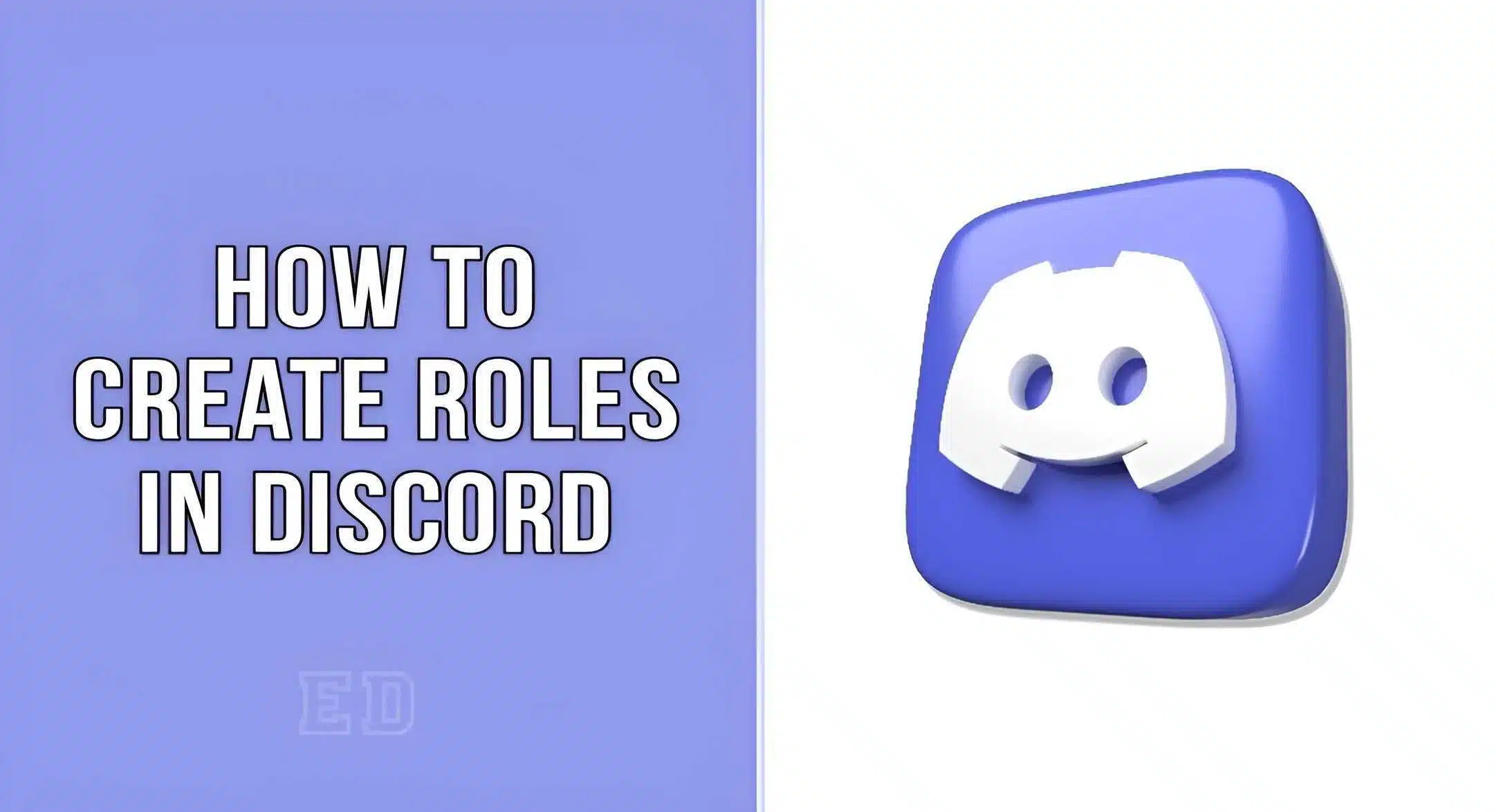 how to create roles in discord