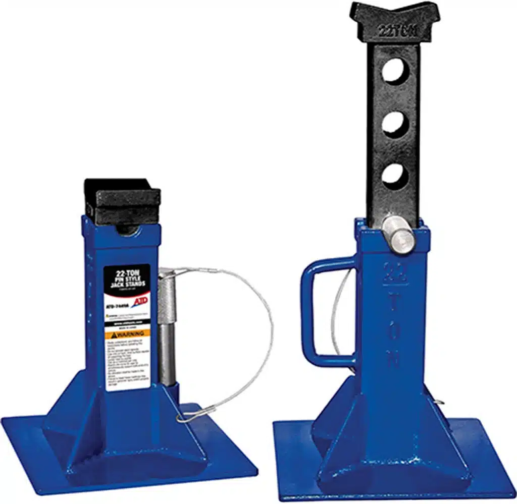 K Tool International KTIHD61222 22-Ton HD Jack Stands