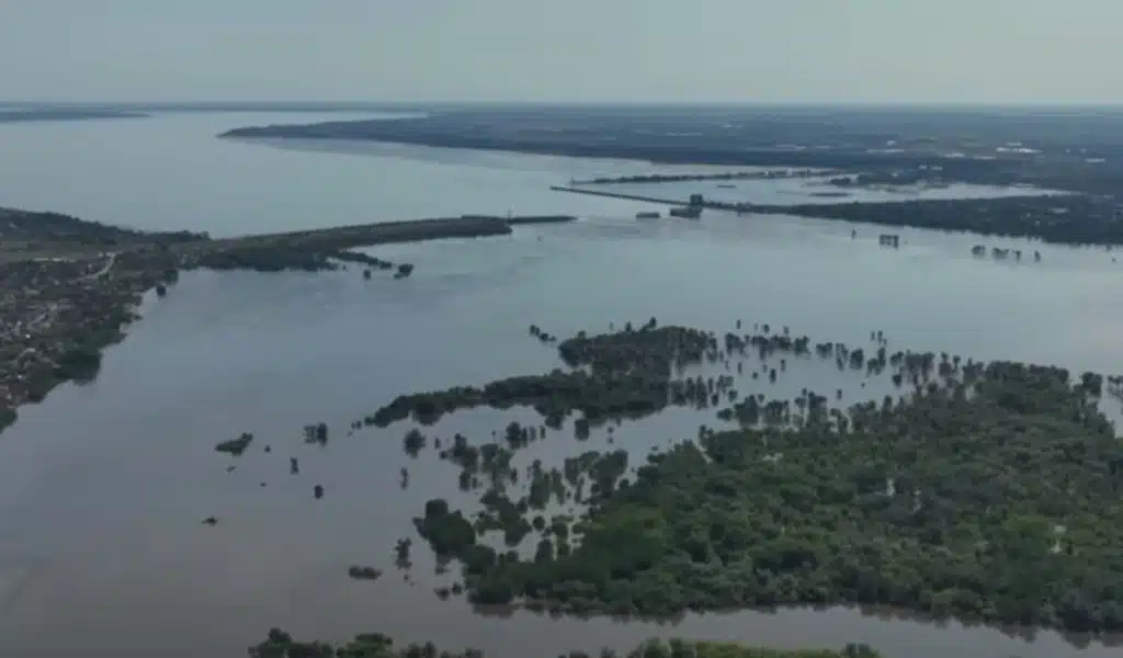 Breaking of the Kakhovka Dam