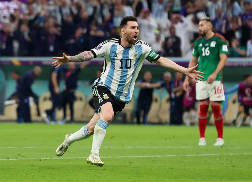 Lionel Messi’s Goal Against Mexico