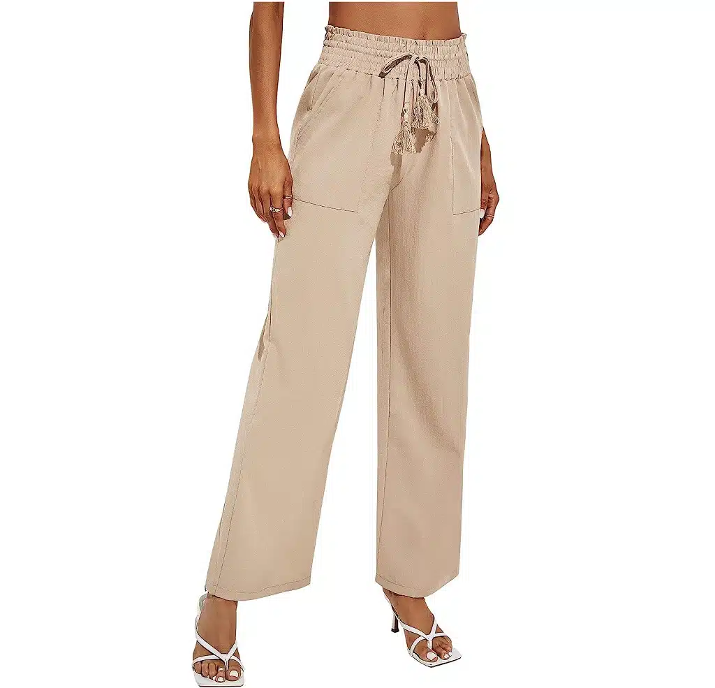 Rapbin Women's Cotton Linen Pants