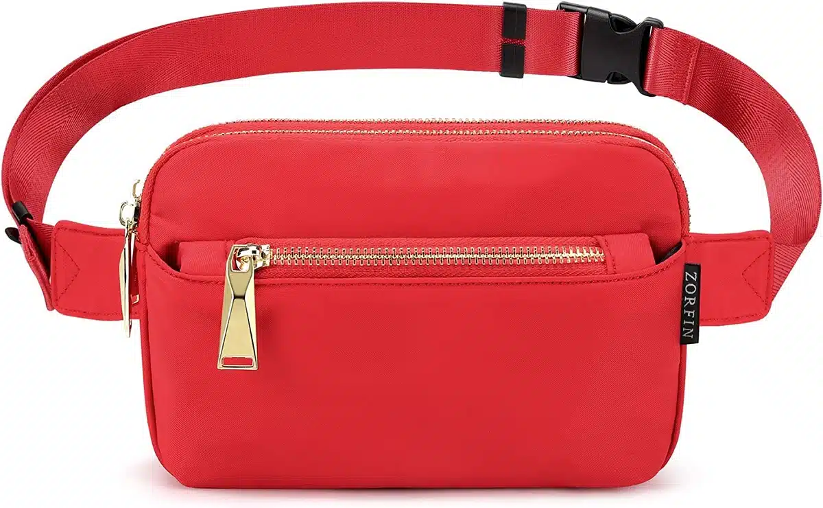 ZORFIN Fanny Packs for Women Men, Belt Bag