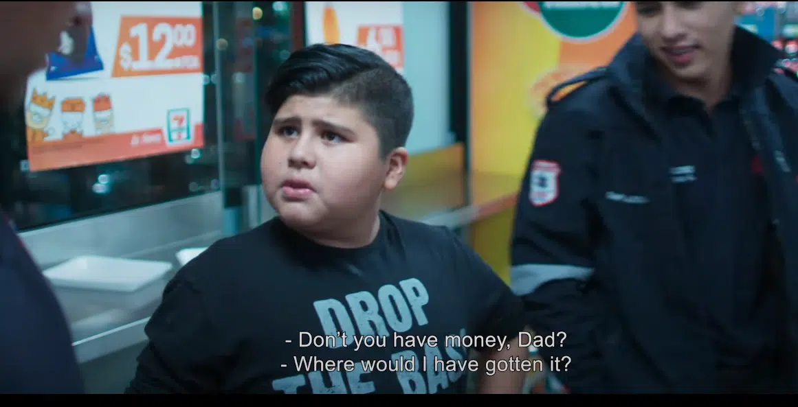 midnight family scene