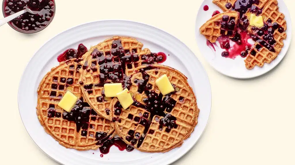 olive oil instead of vegetable oil in waffles