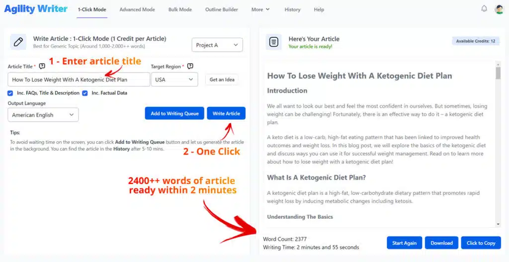 Agility Writer Review