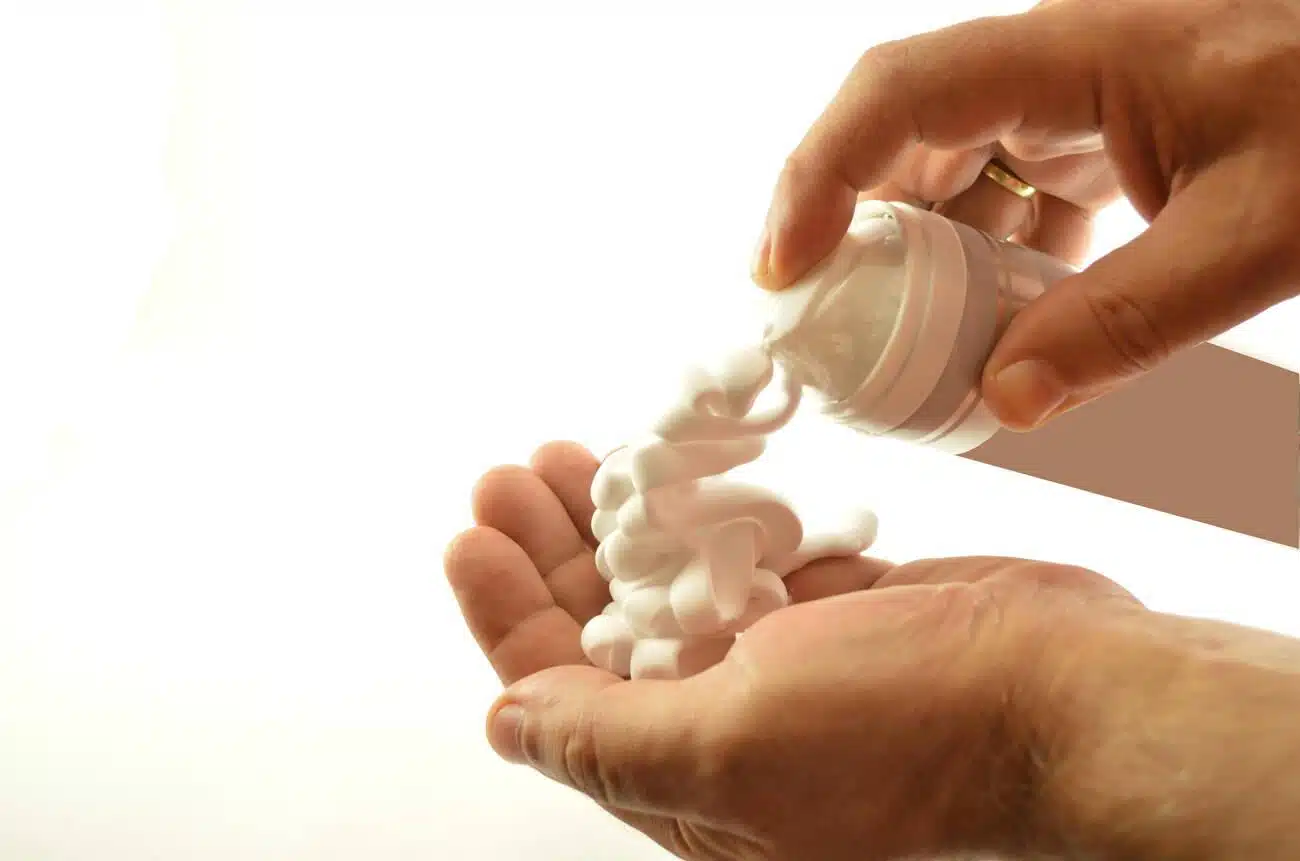 shaving cream