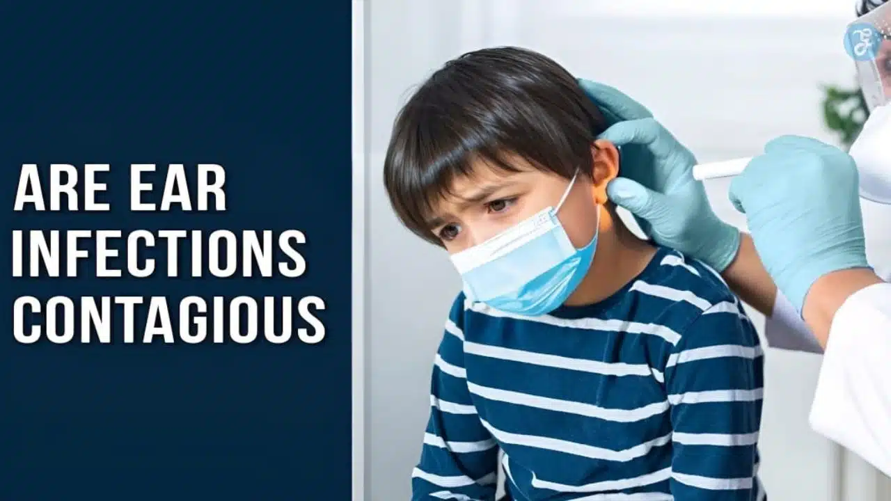 are ear infections contagious