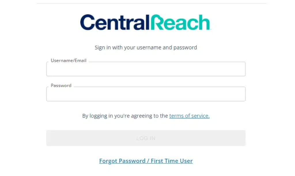 CentralReach Member Login