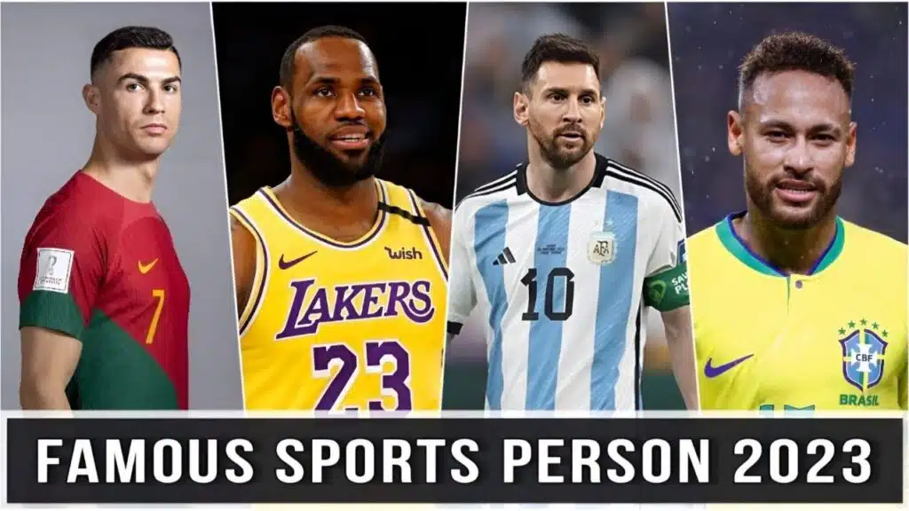 Famous sports person 2023