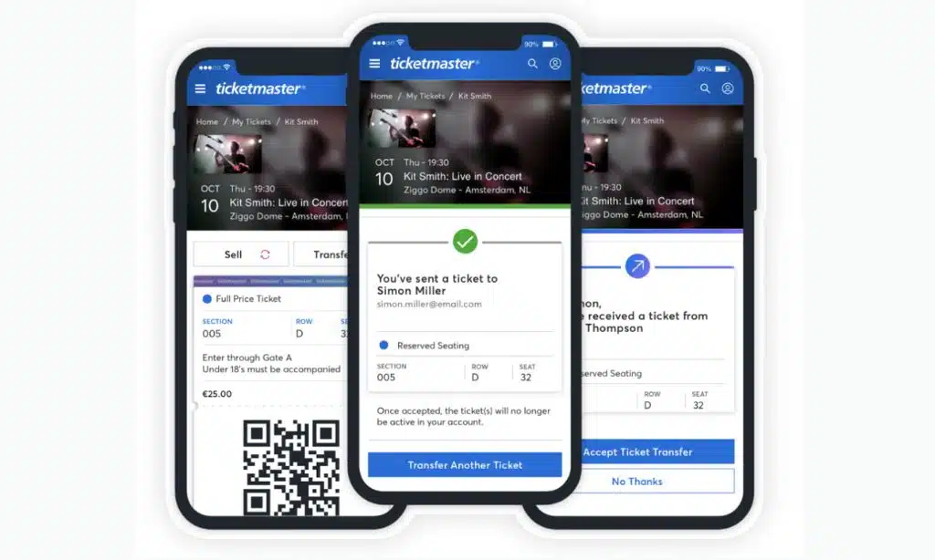 How To Transfer Tickets On Ticketmaster