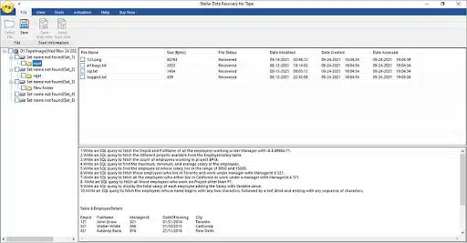 Stellar Data Recovery for Tape
