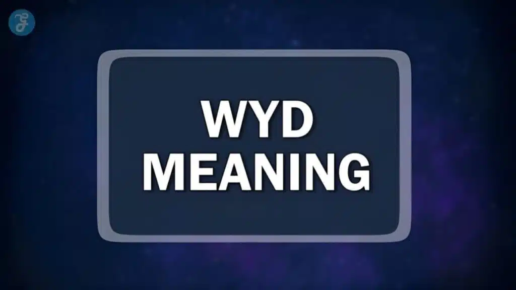 WYD Meaning