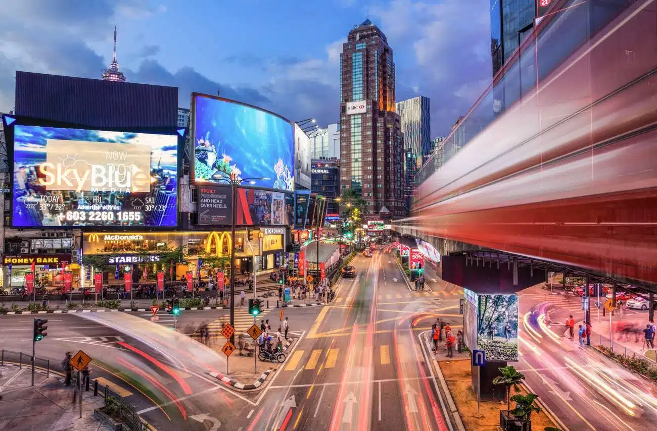 golden triangle in kuala lumpur