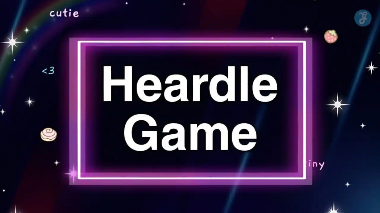 Heardle game