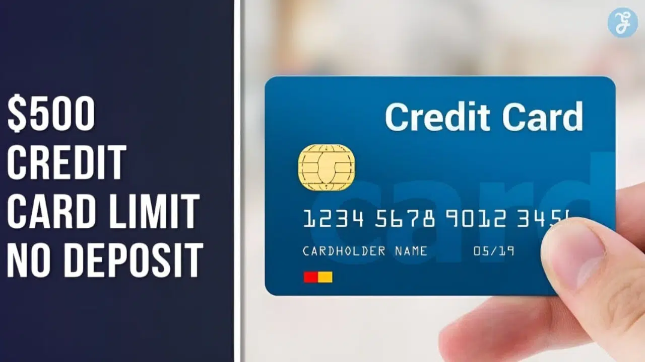 $500 Credit Card Limit No Deposit