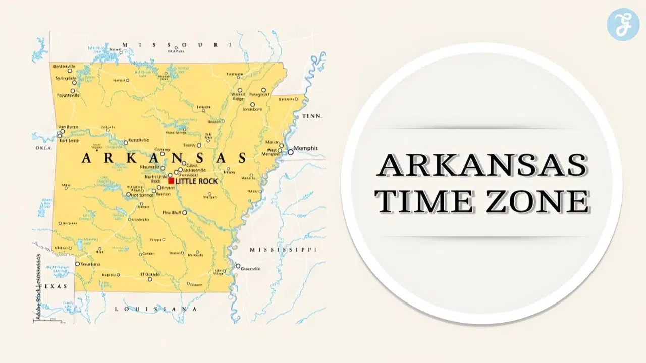 arkansas time zone