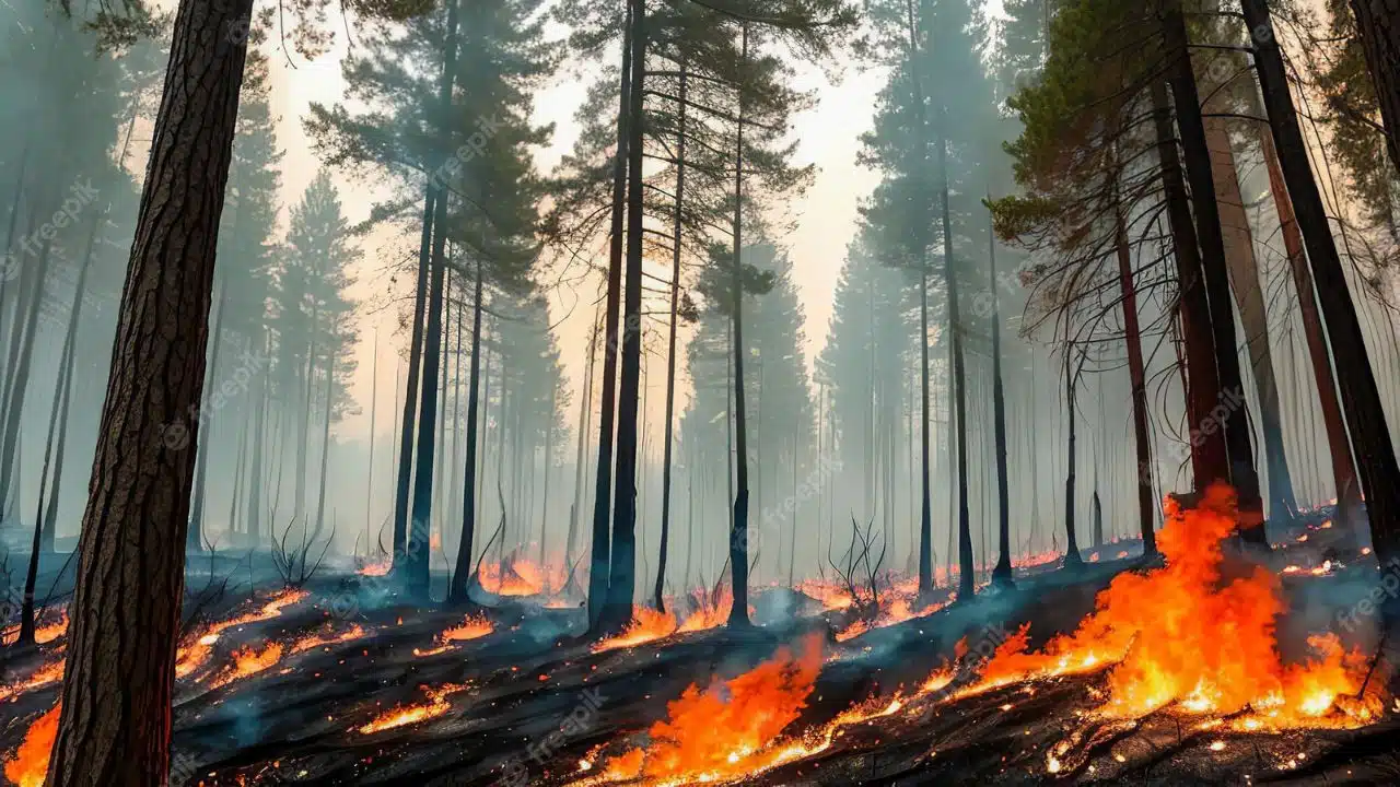 Wildfire Threatens Species