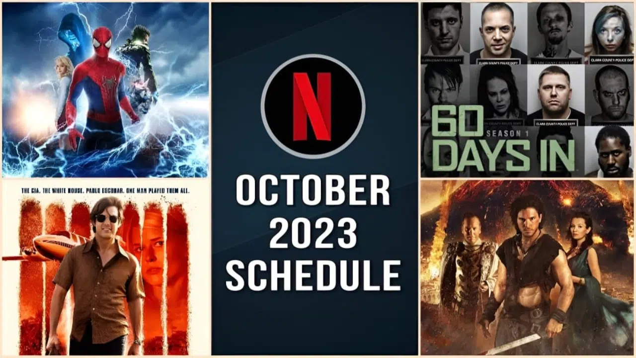 Netflix October 2023 Schedule