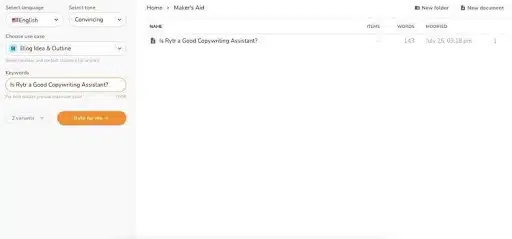 Filmora AI Copywriting