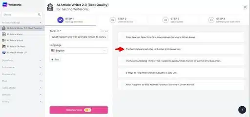 Filmora AI Copywriting