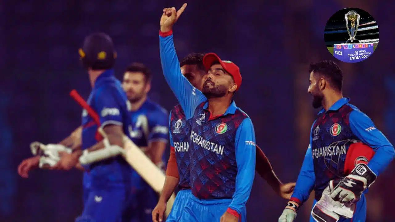 Afghanistan stuns England in Cricket World Cup 2023
