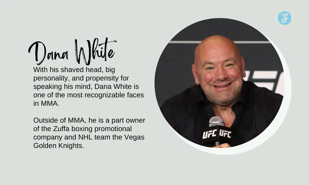 dana white's career in ufc