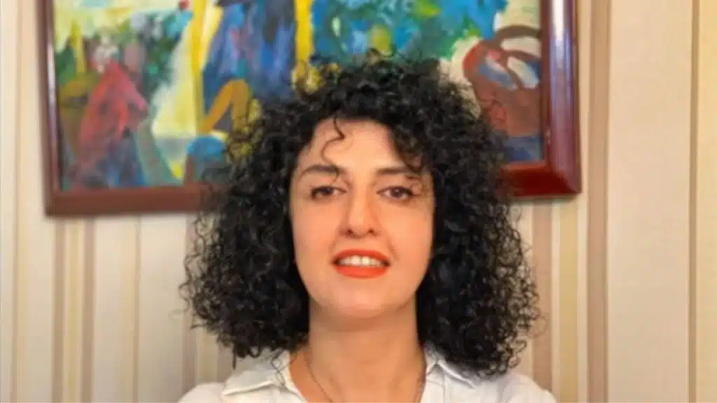 Nobel Peace Prize 2023 Winner Human Rights Activist Narges Mohammadi