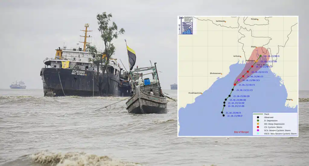 The Impacts of Cyclone Hamoon in Bangladesh