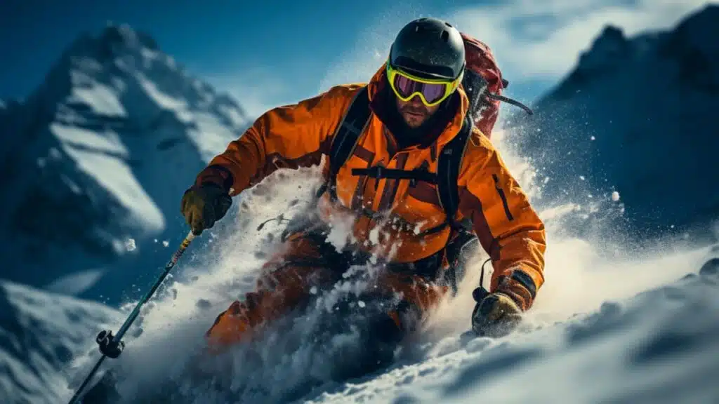 Thrills and Chills of Skiing