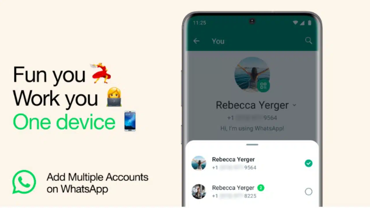Whatsapp Rolls Out Dual Account Support for Android Users