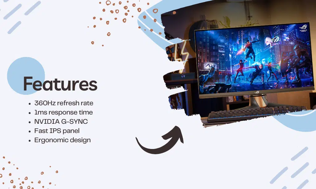 ASUS ROG Swift PG259QN features