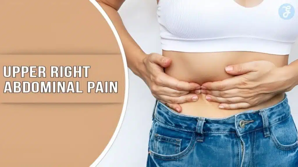 upper right abdominal pain