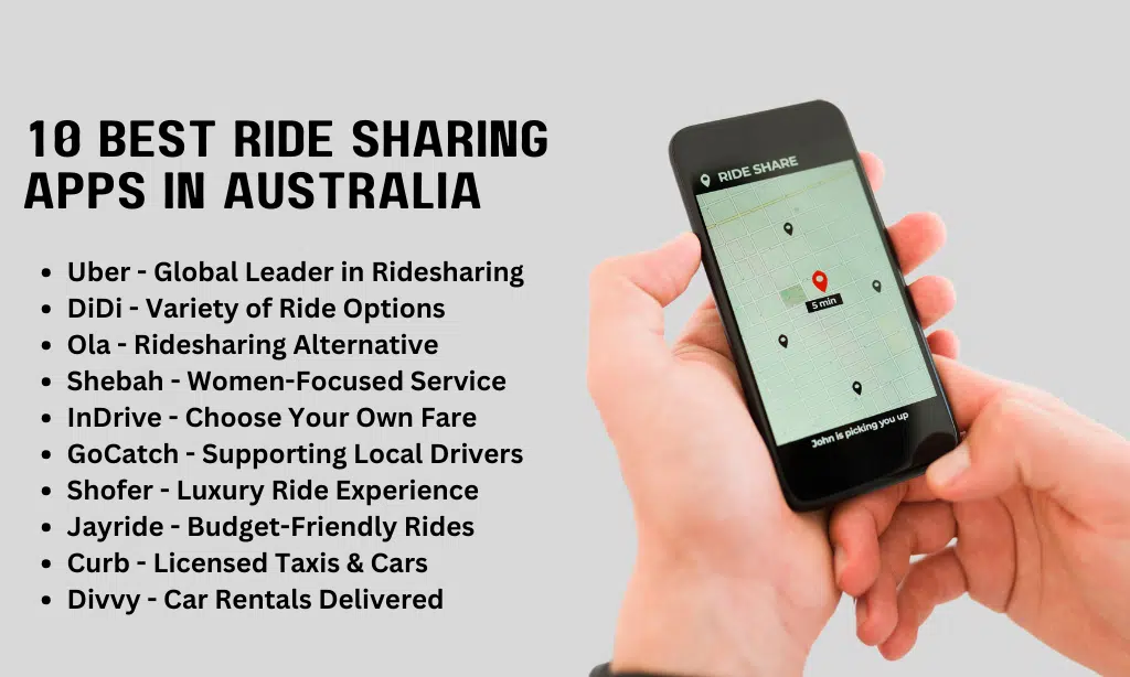10 Best Ride Sharing Apps in Australia