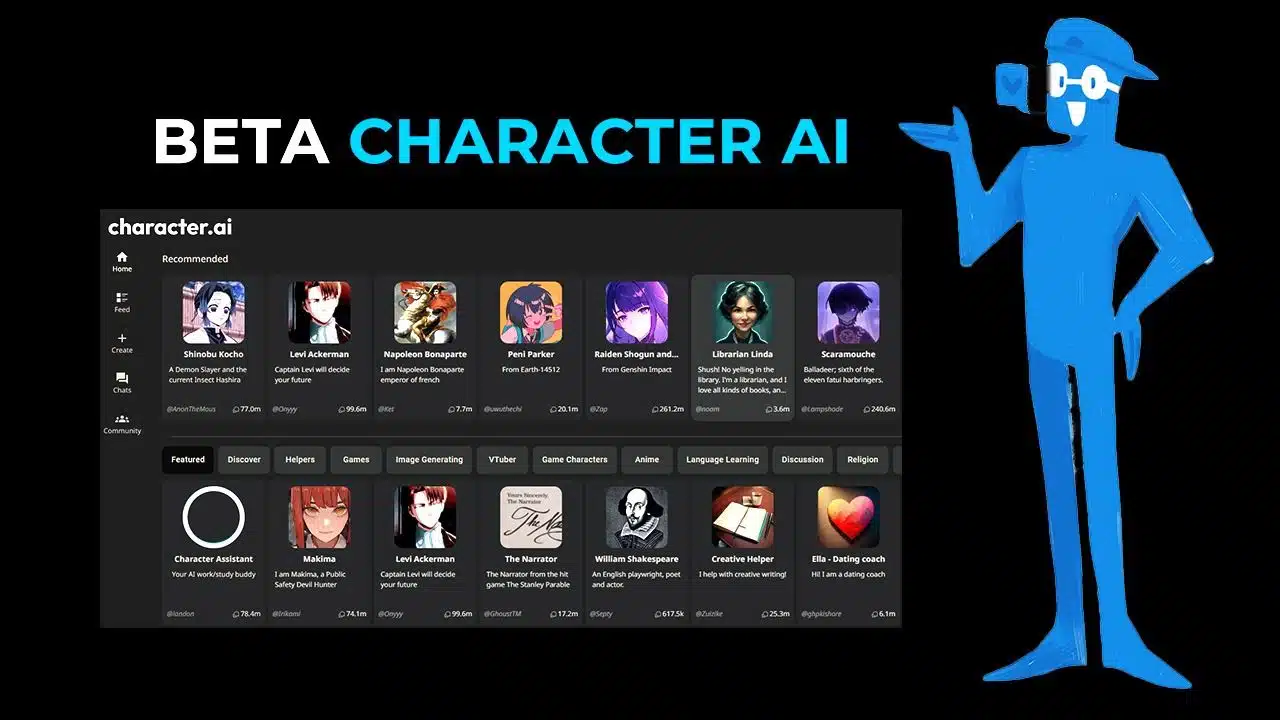 Beta Character ai