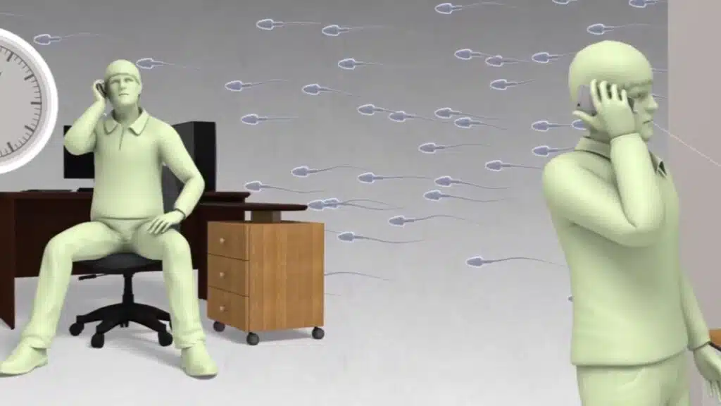 Cell Phone Use Lower Sperm Counts Study