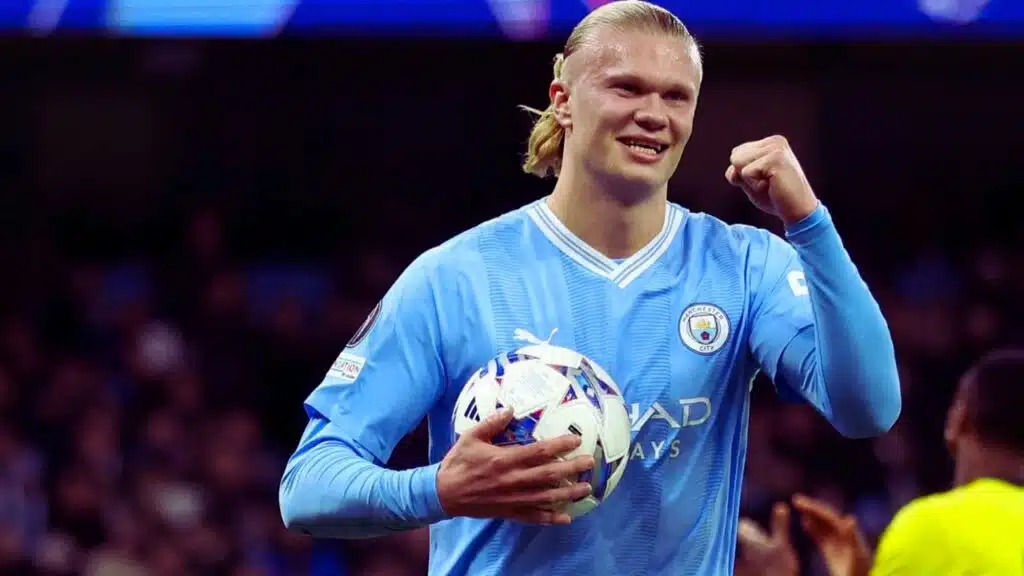 Haaland Champions League goals