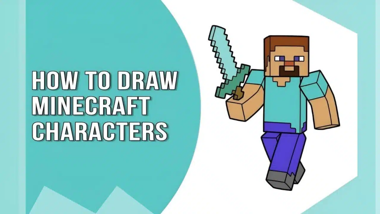 How to Draw Minecraft Characters