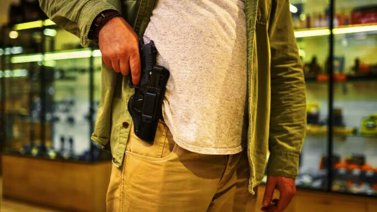 concealing larger firearms