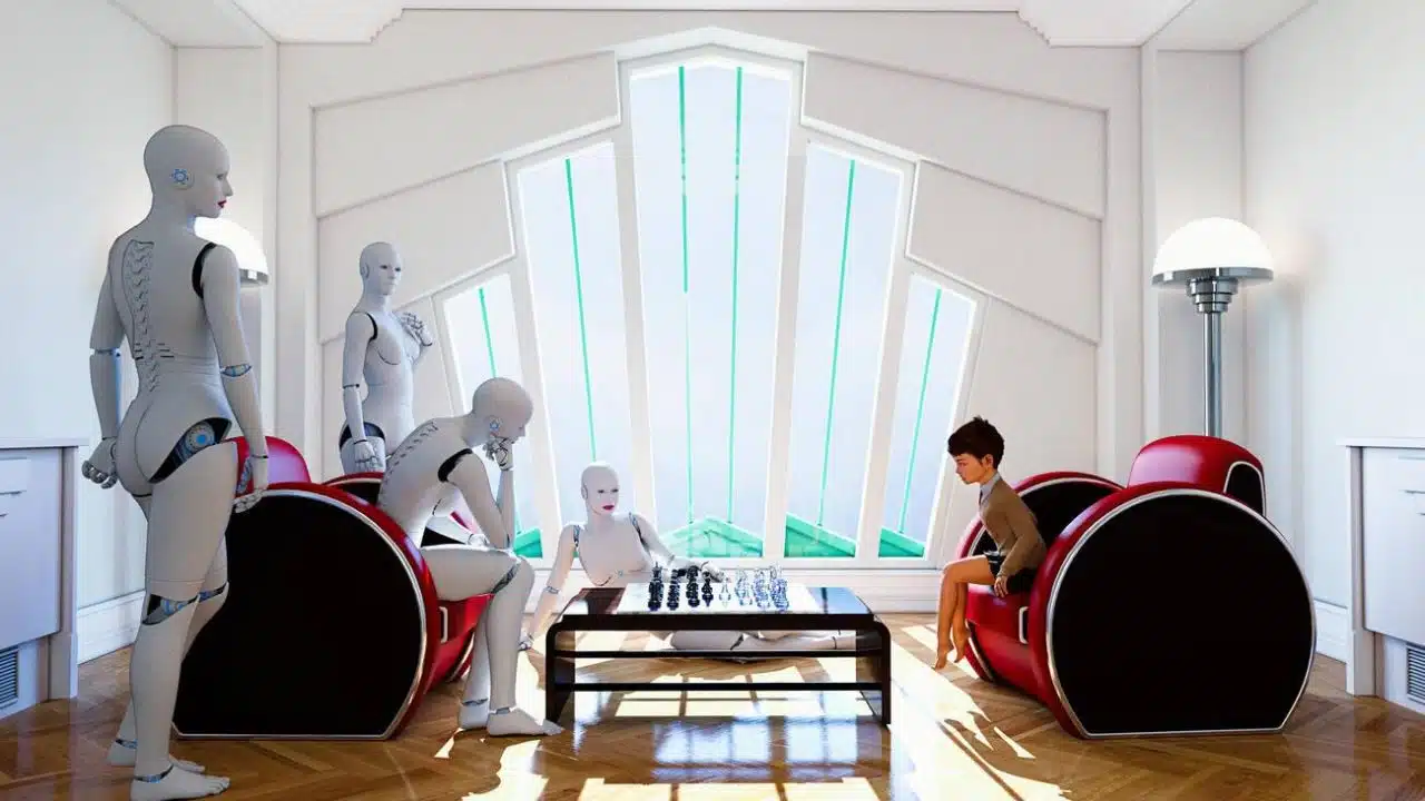 AI Beats Human at a Game of Physical Skill