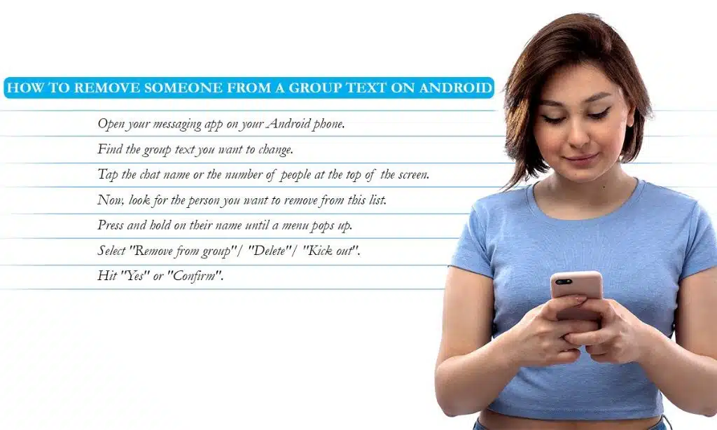 How to Remove Someone From a Group Text on Android