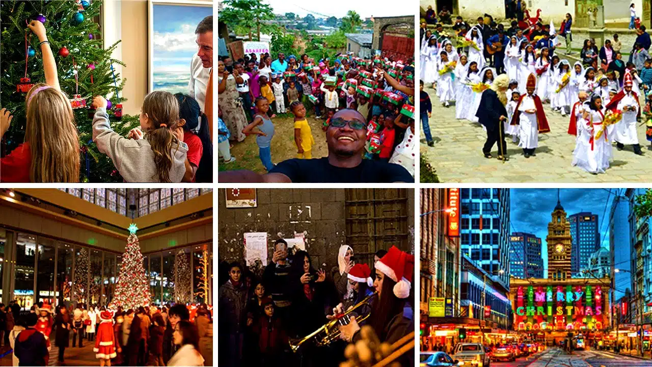 christmas traditions around the globe