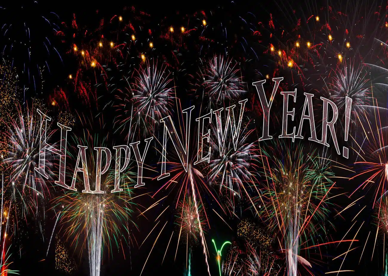 celebration of happy new year