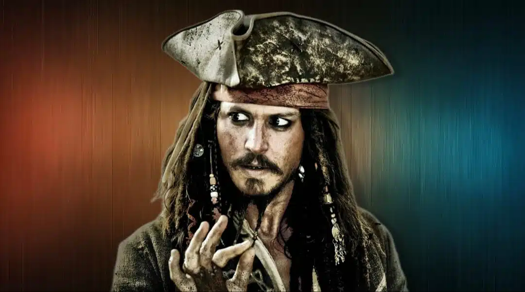 johnny depp as pirates of caribbean