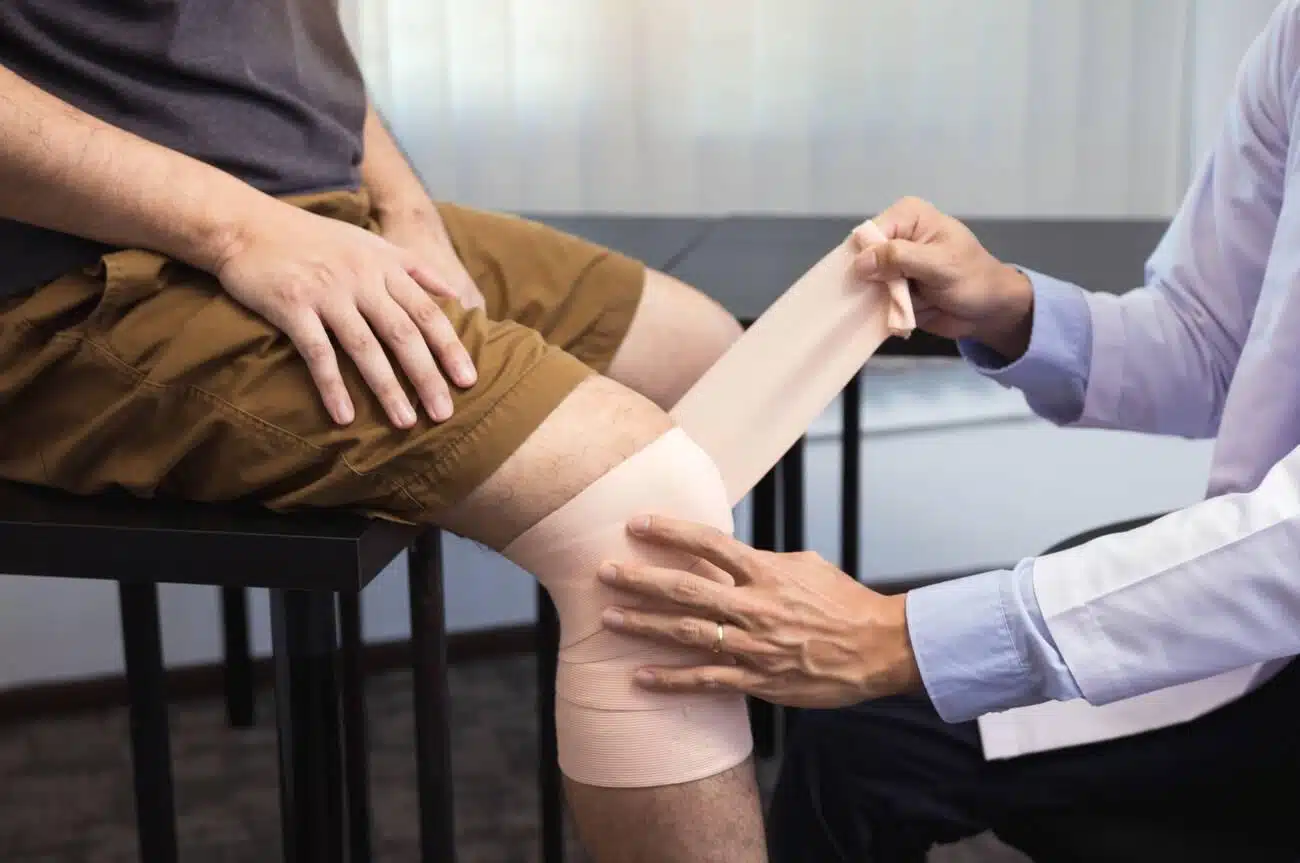 knee replacement rehab