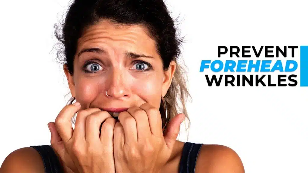 prevent forehead wrinkles