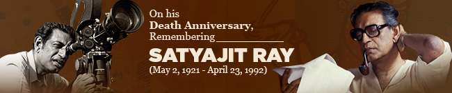Death anniversary of Satyajit Ray